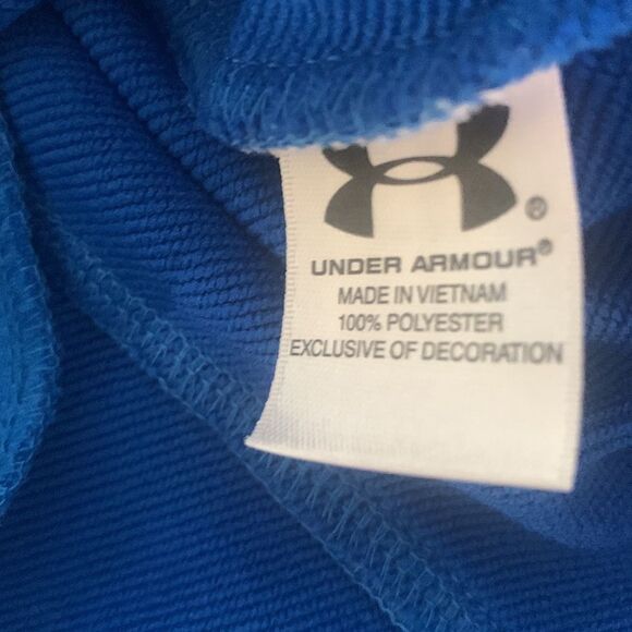 Under Armour Blue XL Half Zip Pullover - Picture 9 of 9